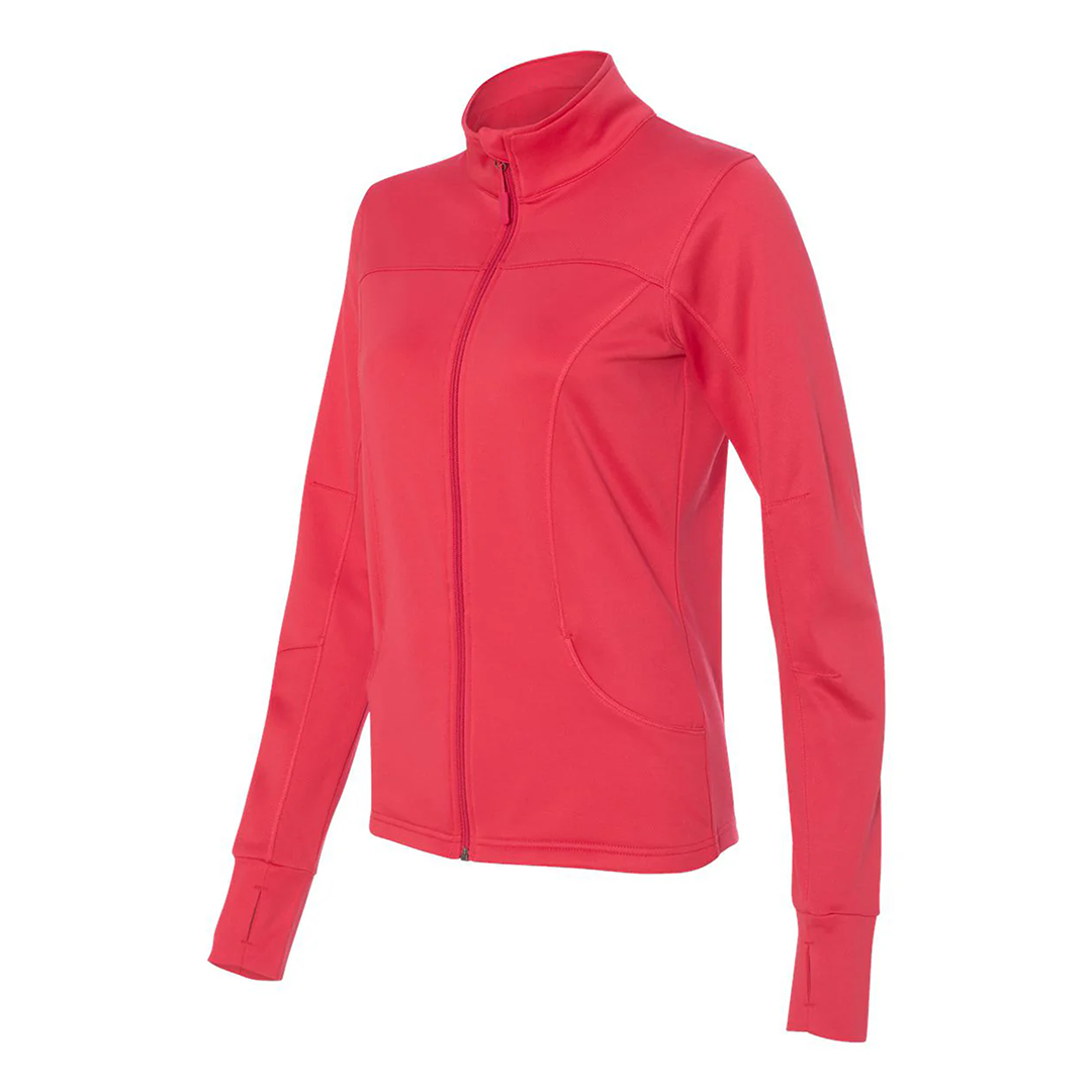 Poly-Tech Athletic Zip (Women’s) Hot Pink