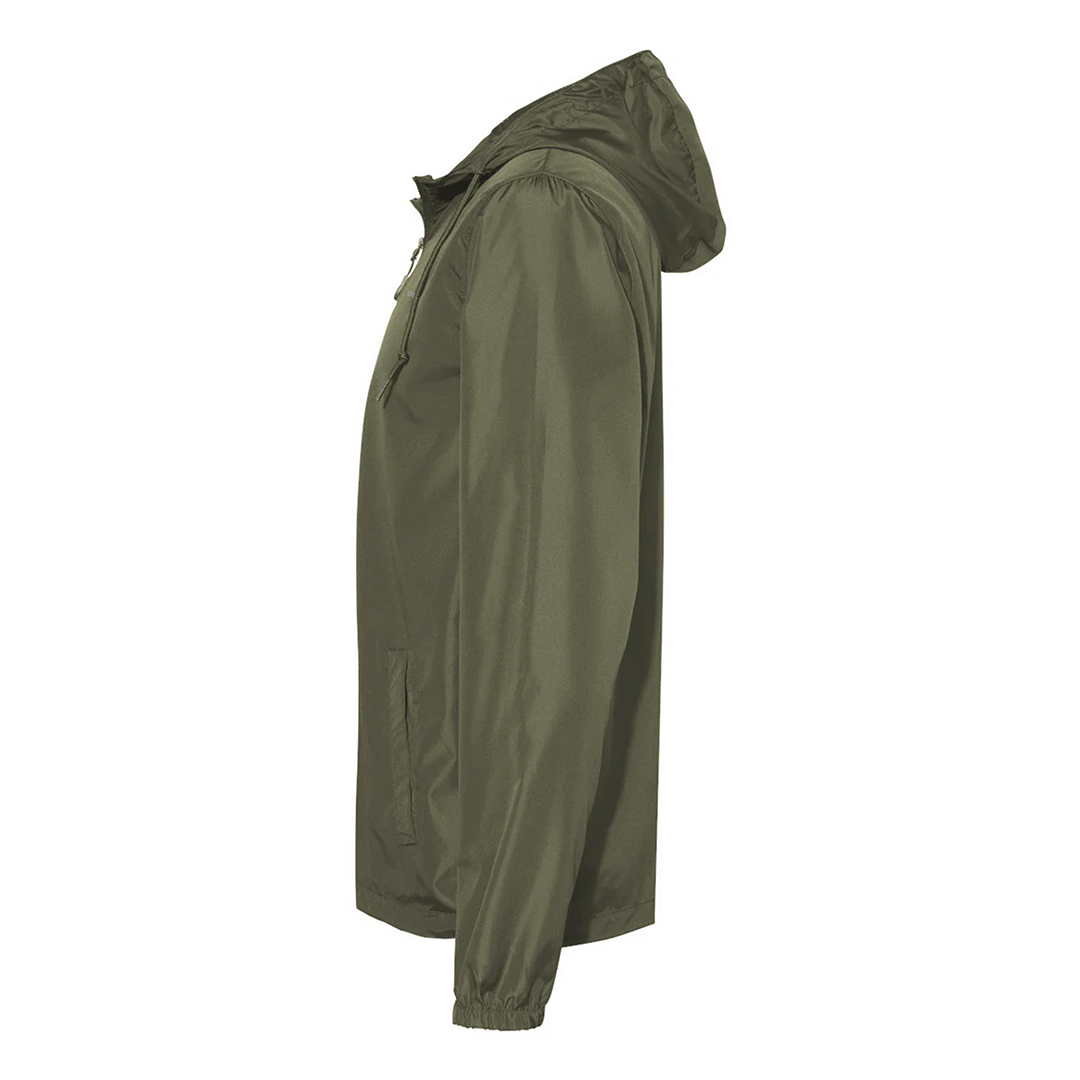 Lightweight Packable Windbreaker Forest Green