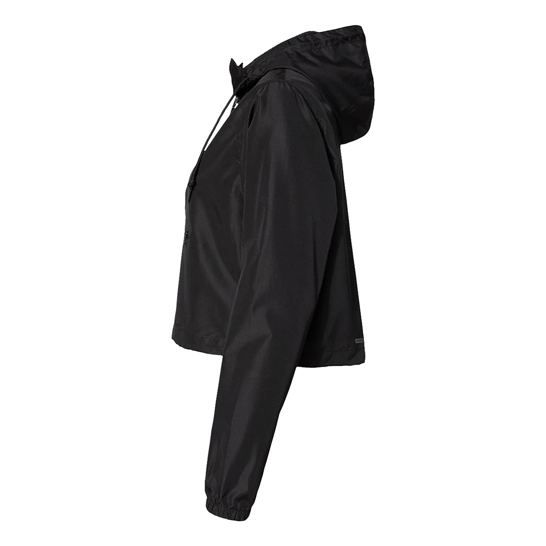 Lightweight Crop Windbreaker (Women’s) Black