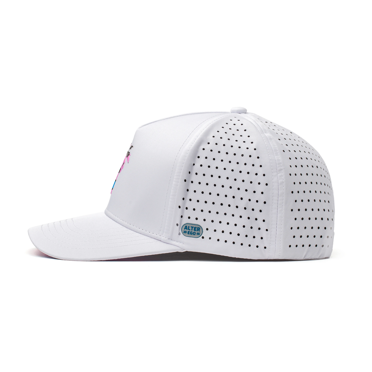 Coaster Splash White Teal Pink Camo Palm