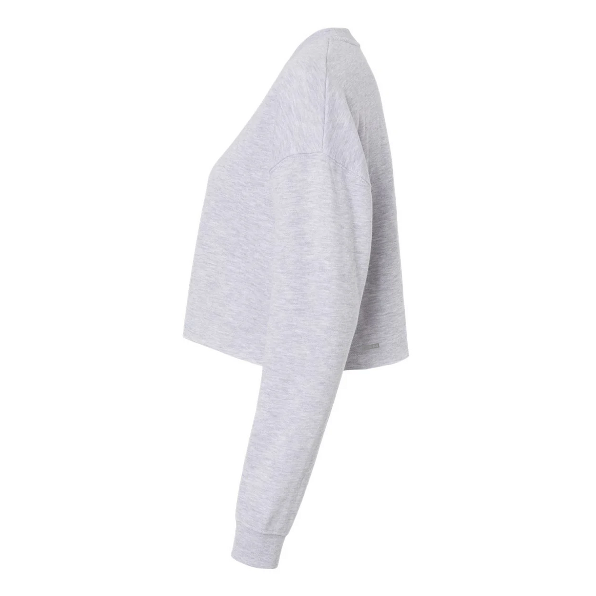 Cropped Crew Neck (Women's) Gray