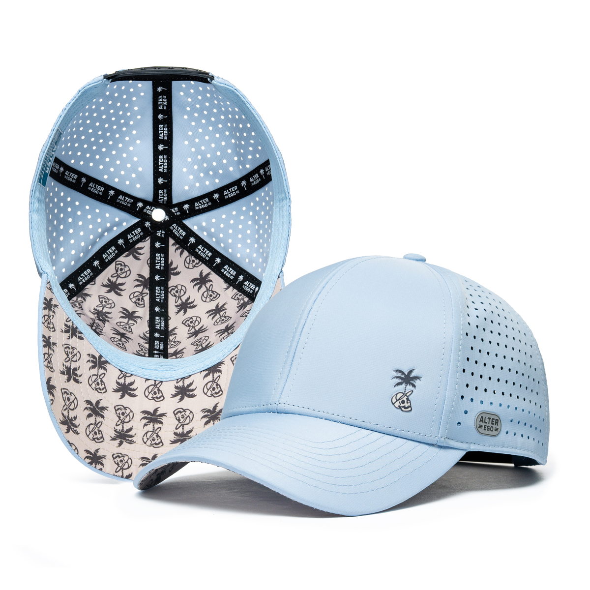 Trotter Splash Sky Blue Skull