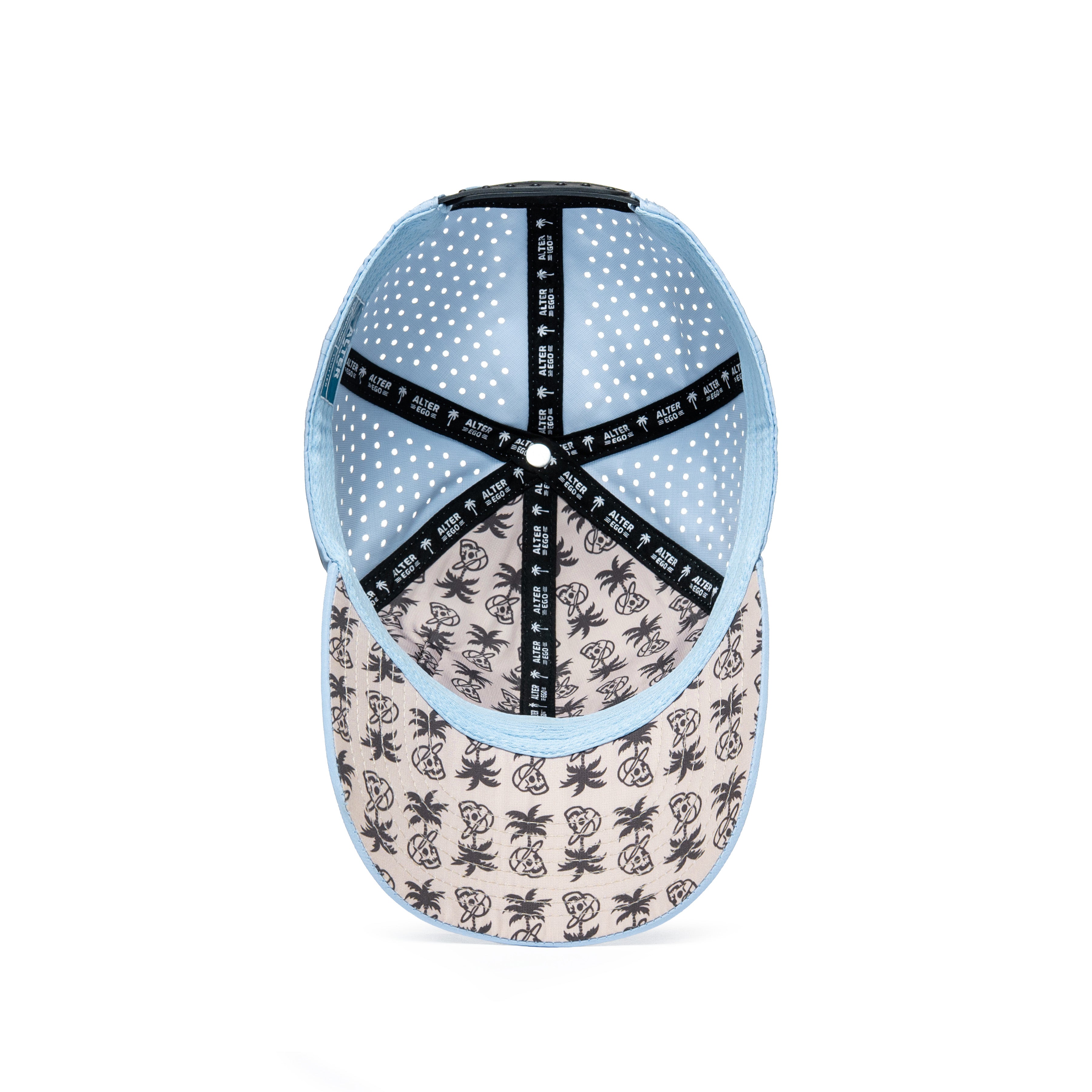 Trotter Splash Sky Blue Skull