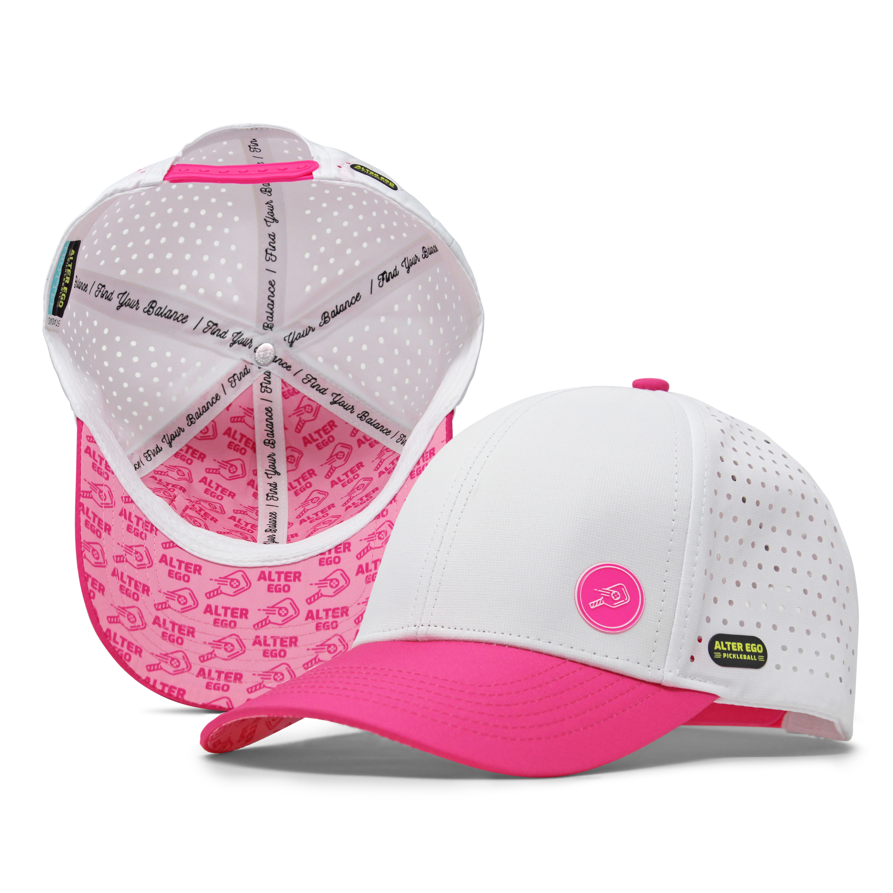 Trotter Splash Pickleball Pink White