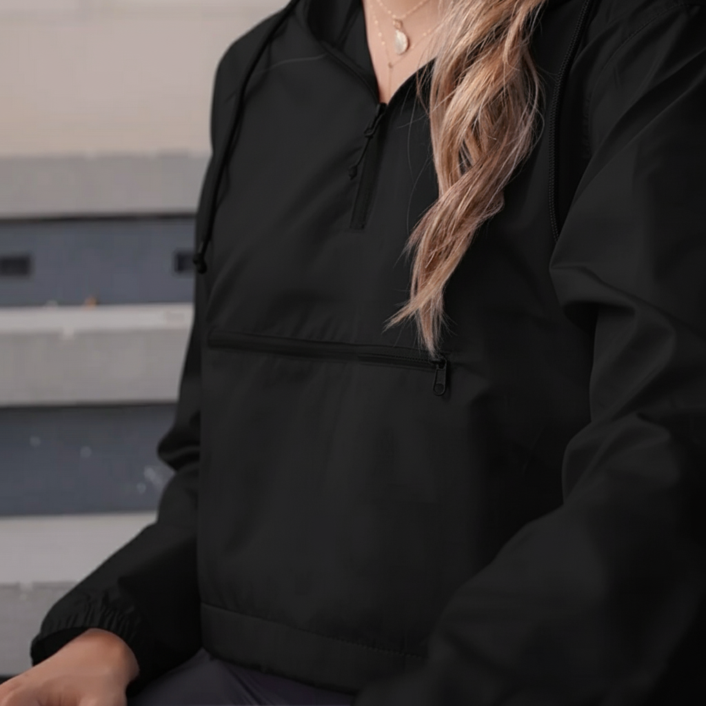 Lightweight Crop Windbreaker (Women’s) Black