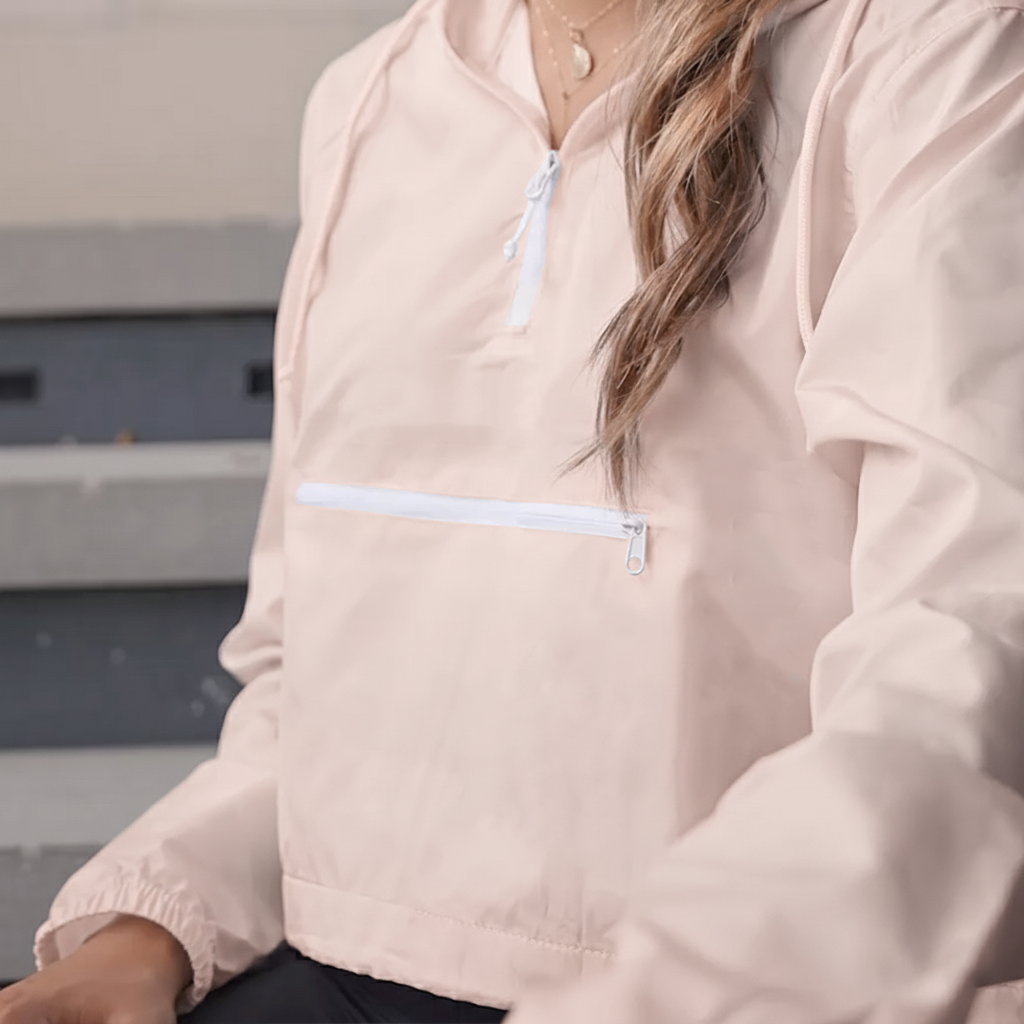 Lightweight Crop Windbreaker (Women’s) Soft Pink