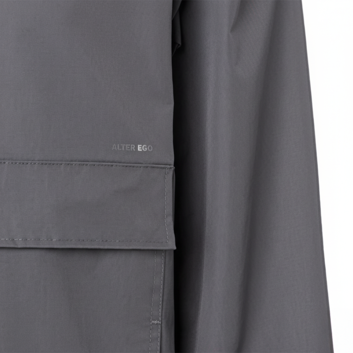 Water-Repellent Windbreaker - Steel