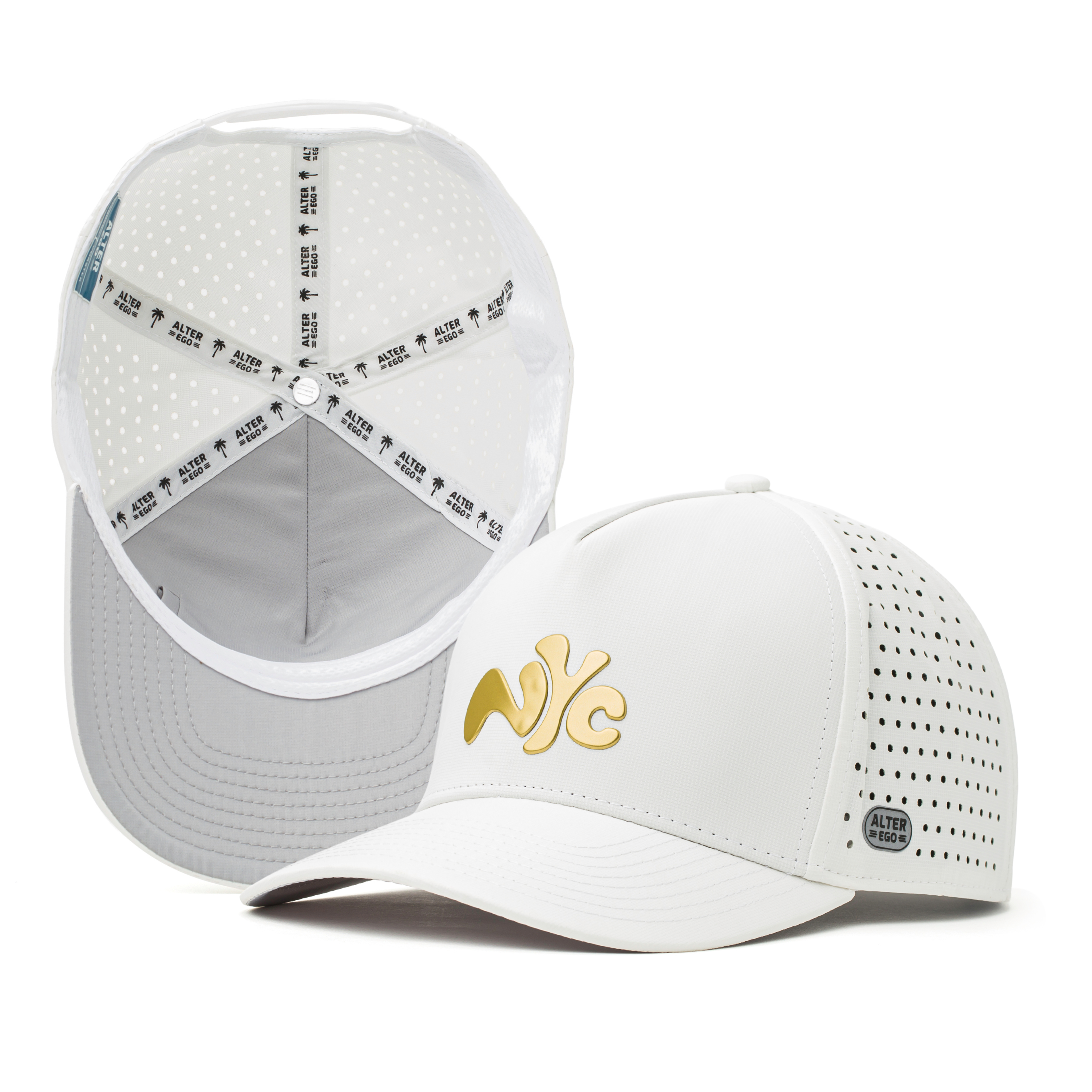 Coaster Splash Royal NYC White