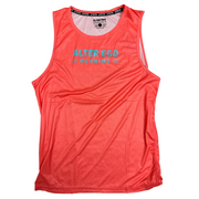 AER Technical Tank Top (Unisex) Extra Slim Fit - Orange and Teal