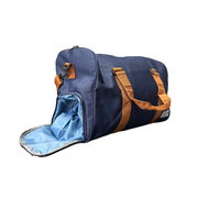 LONG RUN DUFFLE / GYM BAG - BLUE W/ BLUE INTERIOR