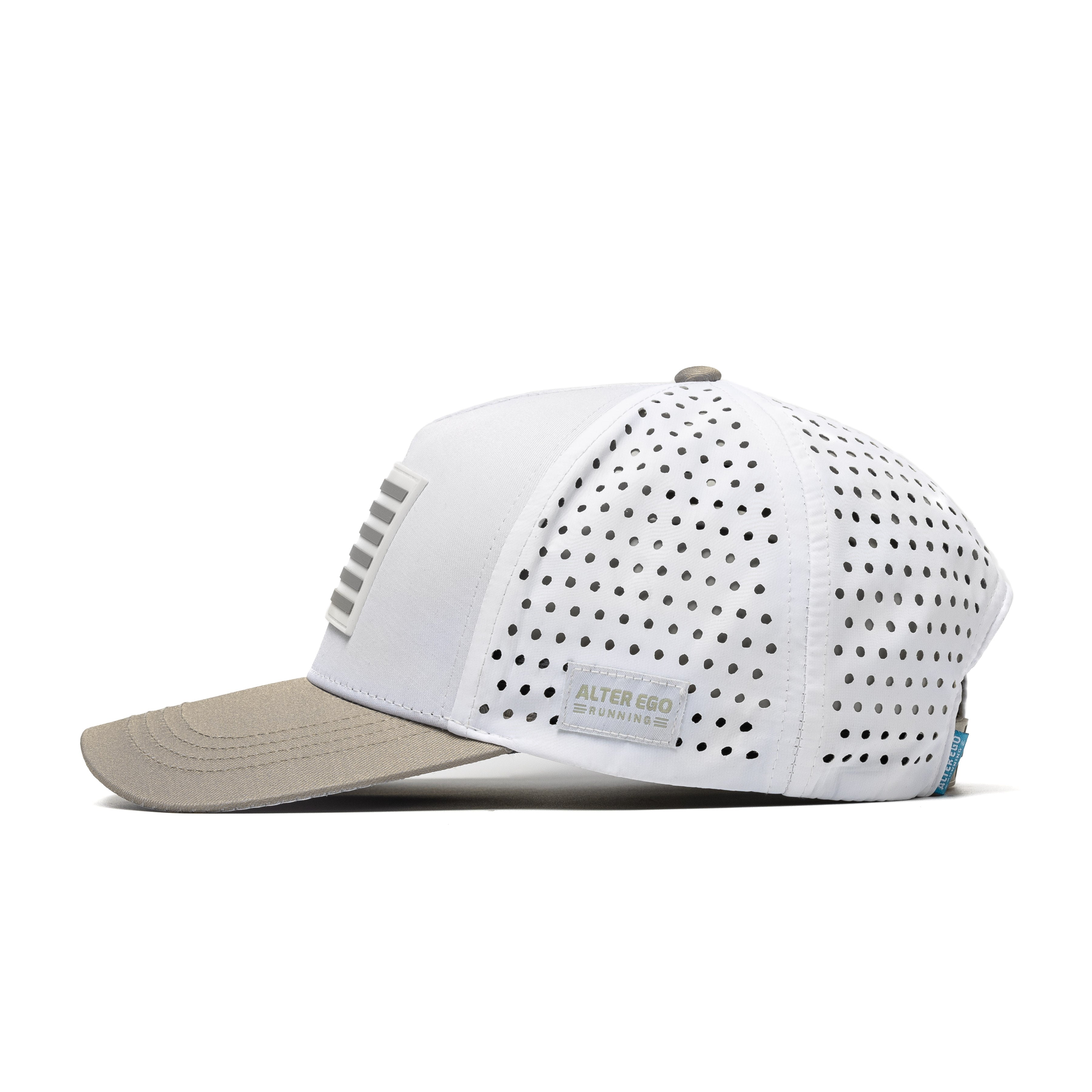 Cappello Alter Ego Running Coaster Splash Con Tecnologia AER - Bianco Navy Camo Taglia M